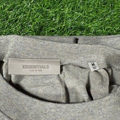 Fear of God Essentials T-Shirt SS22 Dark Oatmeal Gray – 100% Authentic (XS-XL)