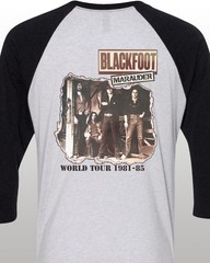 Blackfoot 1981 Tour T-SHIRT Vintage FREE SHIP USA Lynyrd Skynyrd