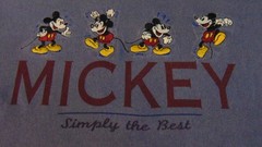 Vintage Disney Store T-Shirt Mens Size XL Single Stitch Mickey Mouse Embroidered