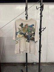 Vintage 1994 Endangered Species of the World Graphic Tee Single Stitch Nature