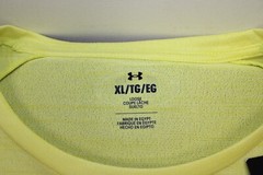 Under Armour Men’s Tiger Tech 2.0 Shirt Loose Fit Yellow Small 1377843-743 New