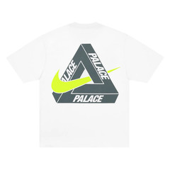 Palace x Nike Tri-Swoosh Tee White – Small
