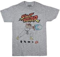 Street Fighter Mens T-Shirt – Ryu Has the Moves Pic