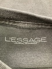JOURNAL STANDARD T-shirt/cut and sew gray crew neck (round neck) short sleee