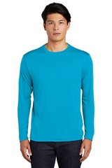 MEN’S MOISTURE WICKING Dri fit Long Sleeve SPORT-TEK T-shirt ST350LS