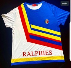 White Red Blue RK Summer Tee Sz 3x