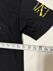 Grunt Style Army Shirt Mens XL Black Yellow American Flag Patriotic