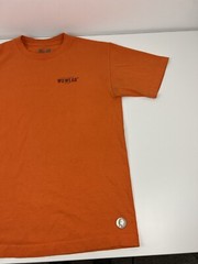 Wu Wear Orange T Shirt Mens Size M Medium Wu-Tang Clan Rap READ STAINS USED