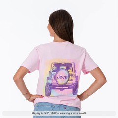 Jeep Tie Dye Wrangler T-Shirt Size S Comfort Colors Jedco Licensed
