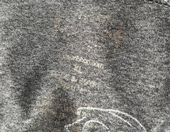 Dairy Queen Gray Employee Shirt Size XL Too Many Blizzard Treats Not Enough Time