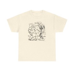 Vintage Weirdo Hippie Robert Crumb T-Shirt, Unisex Tee, Heavy Cotton Shirt,