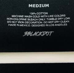 3 Black Dot Men’s Size M Black T Shirt Short Sleeve All Times Doing Neon Love