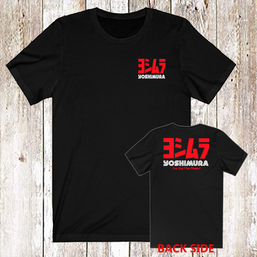 Yoshimura Racing Men’s Black T-Shirt Size S-5XL