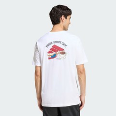 adidas men COFFEE CAFE CHEESECAKE GRAPHIC T-SHIRT
