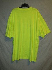 Hustle Gang Hi-Vis Yellow T-Shirt 3XL 100% Cotton Excellent+