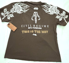 Civil Regime Star Wars Mandalorian Oversized Graphic Tee Shirt Adult Size Large
