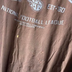 Nfl Men’s Navy and Blue T-shirt