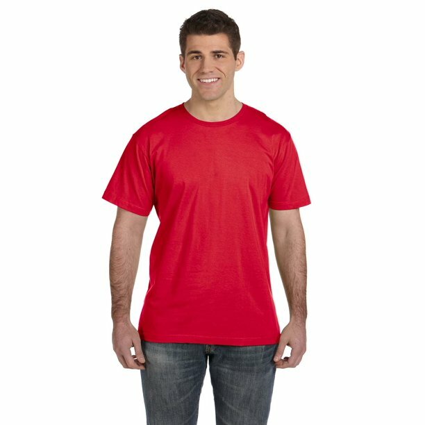 LAT Men’s Fine Jersey Red T-Shirt 6901