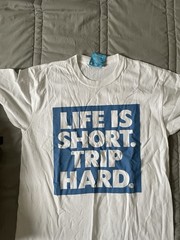 Free Parking Life Is Short Trip Hard Graphic Tee Shirt