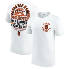 COMBATWEAR Paddy Pimblett UFC We Don’t Get Knocked Out T-Shirt – White