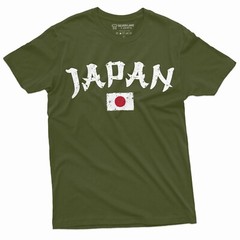 Japan T-shirt Men’s Women’s Japanese Flag Patriotic Tee Shirt Nippon 日本 Nihon T
