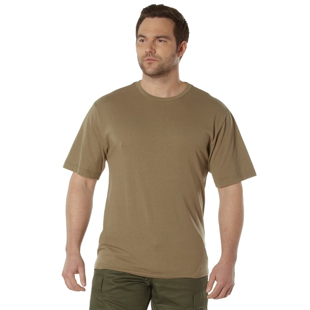 Rothco Full Comfort Fit T-Shirt Lightweight Poly/Cotton Men’s Tee