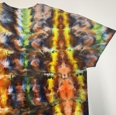 Handmade Ice Tie Dye Adult T-Shirt Unisex Size XL Multicolored Gildan Tee NEW