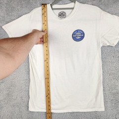 Mr Zogs Sex Wax Shirt Mens Medium White Surf Logo Graphic Tee Beach Surfing