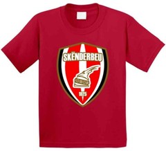 Kf Skenderbeu Korce Football Club Soccer Team Albanian Superliga Albania T Shirt