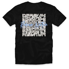 Powder Blue 4 Redrum Nation v9 T-Shirt
