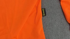 OccuNomix Shirt Mens Large Orange Hi Vis Class 3 Reflective Long Sleeve Work
