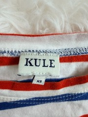 KULE Striped Long Sleeve Cotton T-Shirt