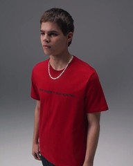 Nike Jordan Sports Men’s Dri-FIT T-shirt FZ1931-687 Gym Red/Black US Size XS-3XL