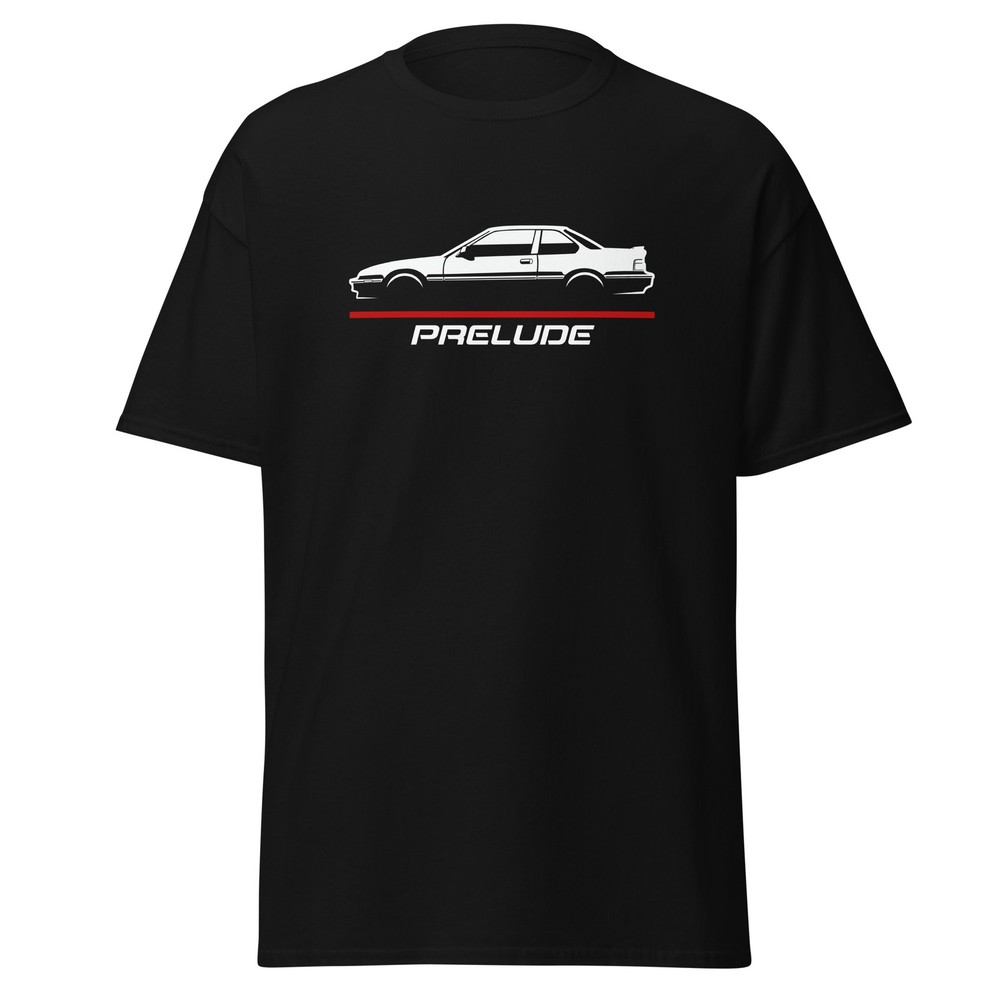 Honda Prelude 1990 Pop-Up Headlight 4WS Custom Graphic Tee T-Shirt Gift