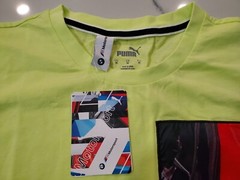 New PUMA BMW Motorsport MMS Street Tee T-Shirt Short Sleeve Medium NWT