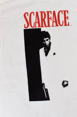 Scarface Mens Al Pacino Tony Montana Gangster Movie Poster Shirt NWT Medium