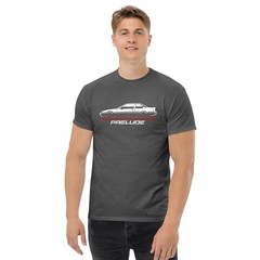 Honda Prelude 1990 Pop-Up Headlight 4WS Custom Graphic Tee T-Shirt Gift