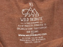 Oceanside, California Men’s Burnt Orange T-Shirt – Wild Tribute – XL