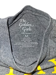 The Golden Girls Stay Golden Graphic Tee Shirt Medium M Gray Heather ABC Cast