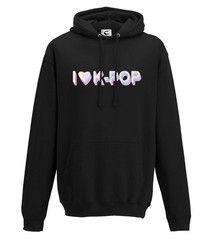I Love Kpop Hoodie K-Pop Lover Gift Jumper Korean Music Top Adult Teen Kid Sizes