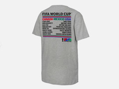 FIFA World Cup 2026 Gray Graphic T Shirt Mens Large Soccer Football