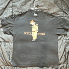 T-SHIRT HELL | Well Hung/Saddam Hussain Graphic T-Shirt