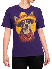 Sombrero Chihuahua Dog T-Shirt | Unisex