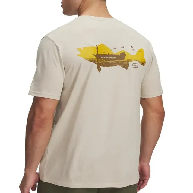 Under Armour UA Walleye Short Sleeve Fishing T-Shirt – Choose Size & Color – NEW