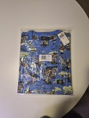 Polo Ralph Lauren Blue Polo Bear Paris Graphic T-Shirt Size 2XB New With Tag