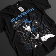 Black Butler T-Shirt Ciel Phantomhive Shirt Sebastian T-Shirt Yana Anime Tshirt