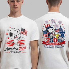 America 250th Anniversary Shirt, Peanuts 1776-2026, 4th of July Tshirt