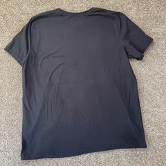 Nike Mens Graphic T-Shirt Lot of 2 Blue Just Do It Black Swoosh XL AR5006-403