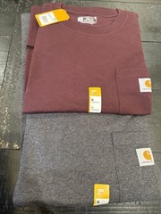Carhartt Men K126 Loose Fit Heavyweight Long Sleeve TShirt – CHOOSE SIZE/COLOR