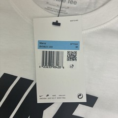 Nike Sportswear Futura Icon Mens T-Shirt White Black Logo Size M BV0622-100